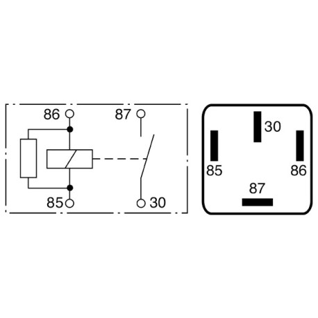 BOSCH 0 986 332 002 Relay