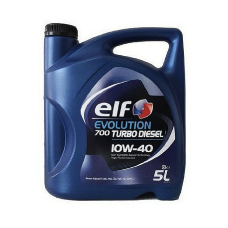 ELF Evolution 700 Turbo Diesel 10W40, 5L-24,90€ -   Capacidad 5 Litros