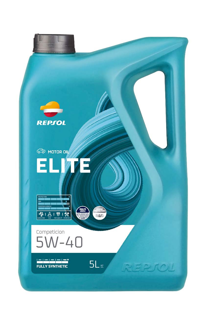 Repsol Elite Competición 5W40 5L . Precio: 30,74€. - Endado.com