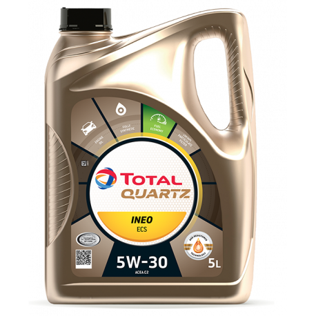 Total Quartz Ineo ECS 5W30 5L . Precio: 33,60€. Envíos gratis - Endado.com